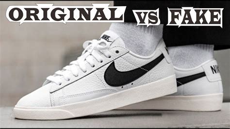 nike blazer original vs fake|real nike.